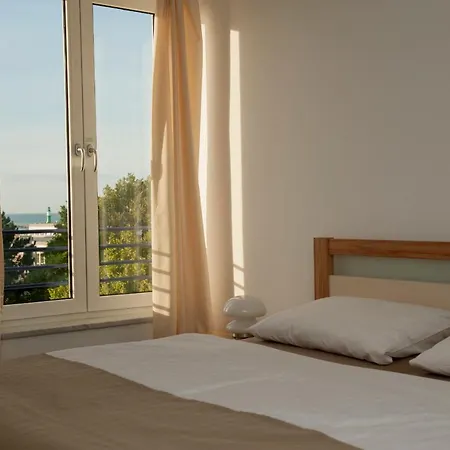 Villa Meerblick Warnemuende - Ferienwohnung Mit Meerblick In Erster Reihe Zum Strand Und Promenade Rostock Exterior photo