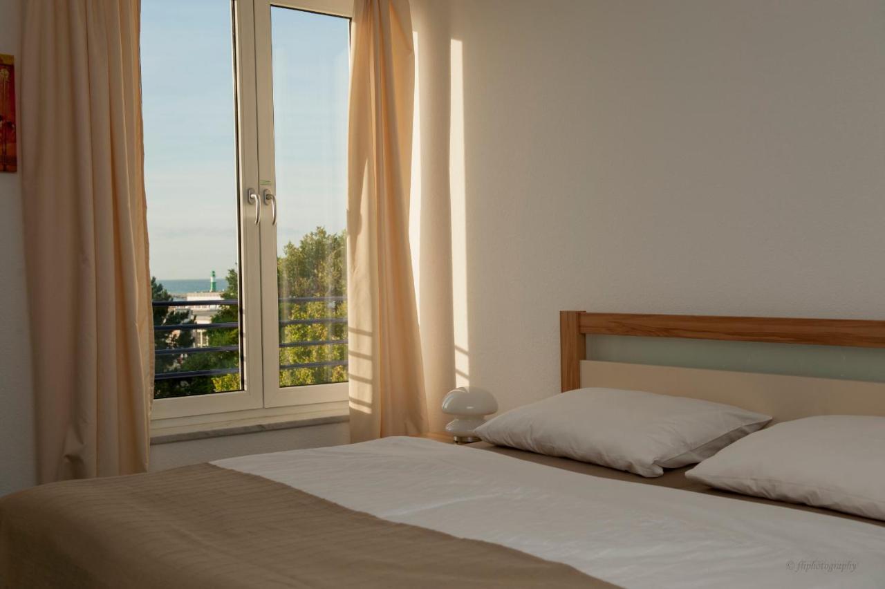 Meerblick Warnemuende - Mit Meerblick In Erster Reihe Zum Und Promenade Apartment Rostock
