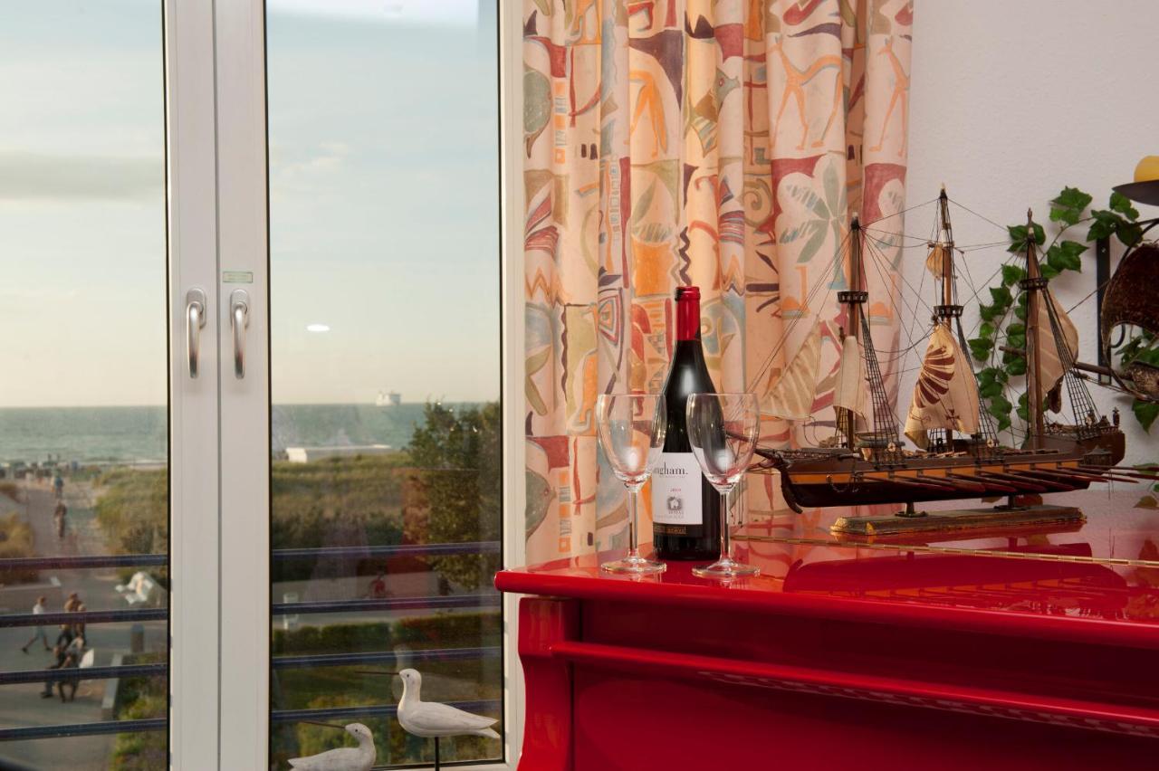Meerblick Warnemuende - Mit Meerblick In Erster Reihe Zum Und Promenade Apartment *
